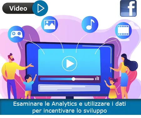 Esaminare le Analytics e utilizzare i dati per incentivare lo sviluppo Esaminare le Analytics e utilizzare i dati per incentivare lo sviluppo