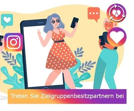 Treten Sie Zielgruppenbesitzpartnern bei Treten Sie Zielgruppenbesitzpartnern bei