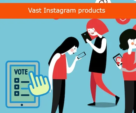 Vast Instagram products Vast Instagram products
