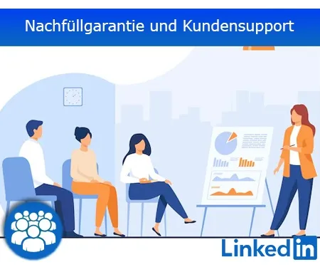 Nachfüllgarantie und Kundensupport Nachfüllgarantie und Kundensupport