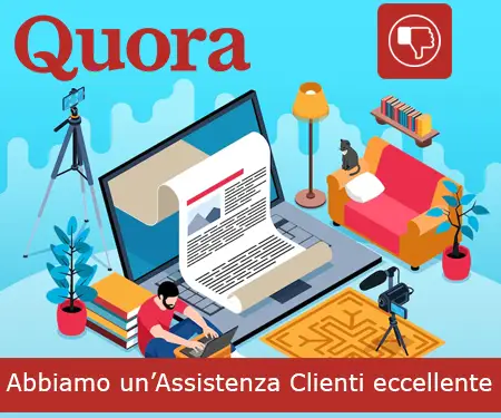 Abbiamo un’Assistenza Clienti eccellente Abbiamo un’Assistenza Clienti eccellente