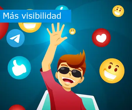 Más visibilidad Más visibilidad