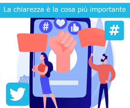 La chiarezza è la cosa più importante La chiarezza è la cosa più importante