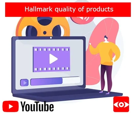 Hallmark quality of products Hallmark quality of products